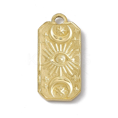 304 Stainless Steel Pendants STAS-P316-01G-1