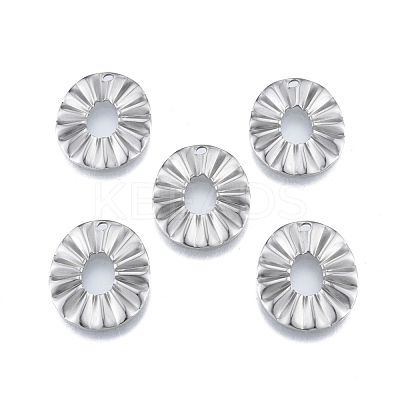 Non-Tarnish 201 Stainless Steel Pendant STAS-B027-07P-1