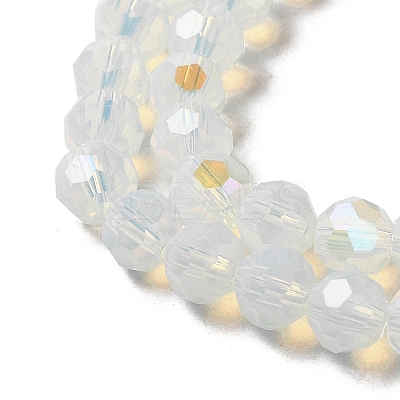 Imitation Jade Glass Beads Strands EGLA-A035-J6mm-L06-1