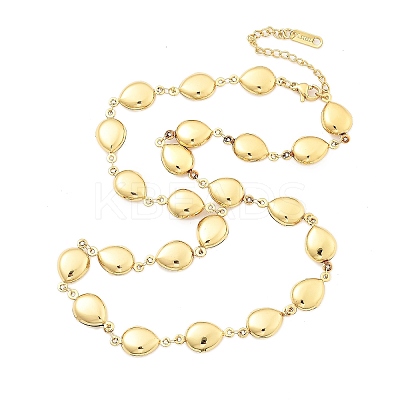 304 Stainless Steel Link Chain Necklaces NJEW-U023-04C-G-1