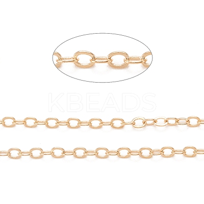 3.28 Feet Brass Cable Chains X-CHC-S003-13G-1