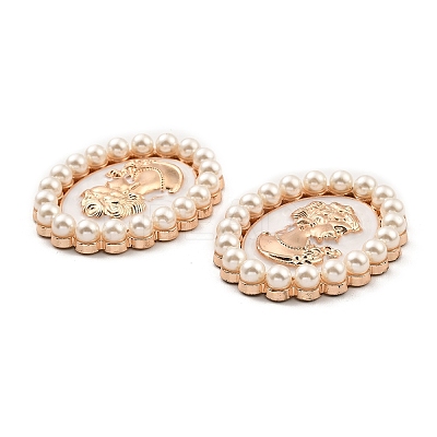 Zinc Alloy Enamel Cabochons LS-ENAM-Q501-01LG-01-1