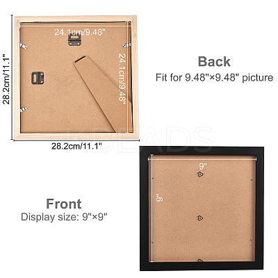 Wood Picture Frame DIY-BC0002-57C-1