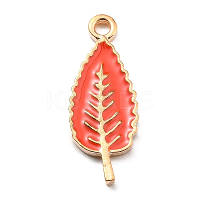 Thanksgiving Day Alloy Enamel Pendants ENAM-D060-01C-KCG-1