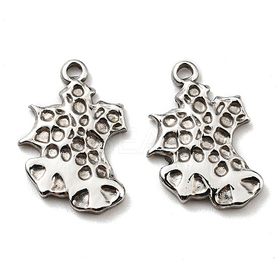 Non-Tarnish 304 Stainless Steel Pendants STAS-Q248-07P-1