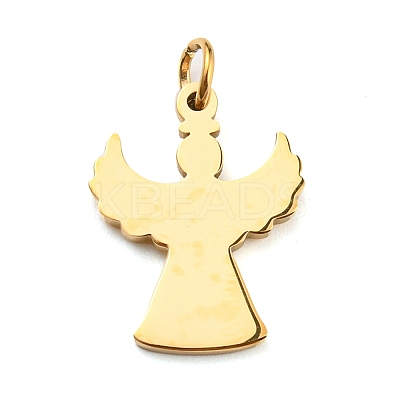 304 Stainless Steel Pendants STAS-A087-01G-1