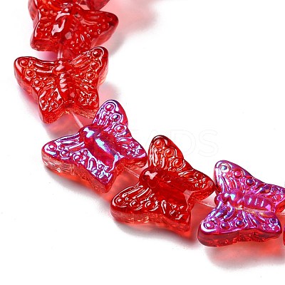 Transparent Glass Beads Strands GLAA-F114-04-1