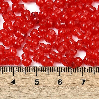 Transparent Colours Glass Seed Beads SEED-R001-01I-1
