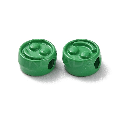 Spray Painted Alloy Beads PALLOY-M215-16H-1