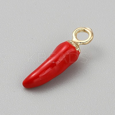 Alloy Enamel Pendants FIND-CJC0024-48H-1