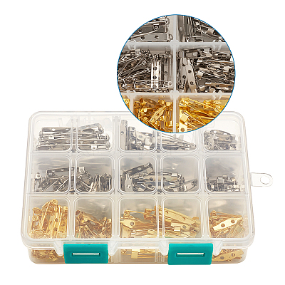 Iron Brooch Findings IFIN-TA0001-24-1