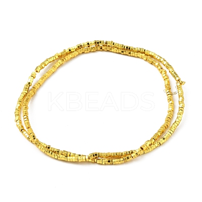 Electroplated Non-magnetic Synthetic Hematite Beads Strands G-G849-06G-1