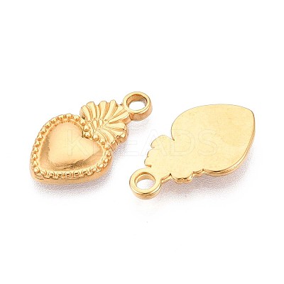 304 Stainless Steel Pendants STAS-T065-26B-G-1
