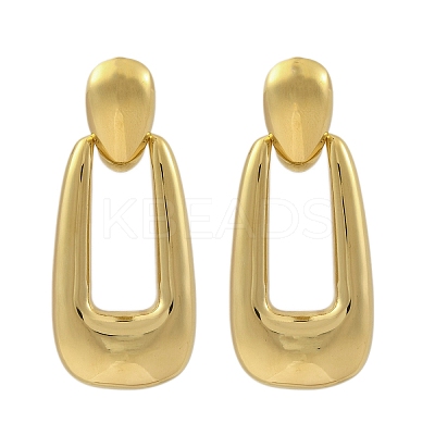Ion Plating(IP) 304 Stainless Steel Stud Earrings for Women EJEW-N054-23G-1