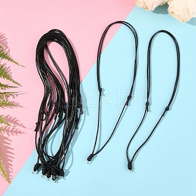 30Pcs Adjustable Waxed Polyester Cord Necklace Making NJEW-YW00005-1