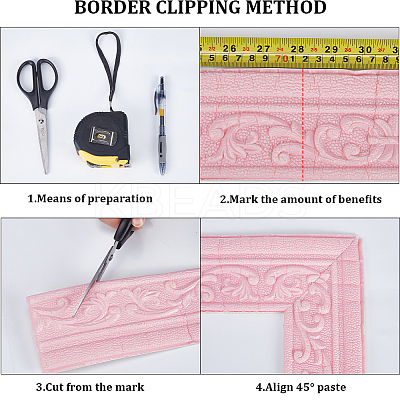 Self-Adhesive XPE Grain Contact Paper DIY-WH0002-53A-15-1