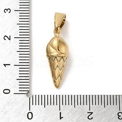 PVD Vacuum Plating 304 Stainless Steel Pendants STAS-B053-33G-1