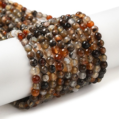 Natural Agate Beads Strands X-G-H302-A01-03-1