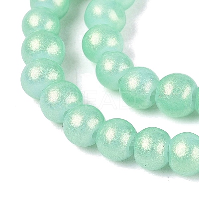 Baking Paint Glass Pearl Beads Strands LS-DGLA-ZX001-05A-08-1