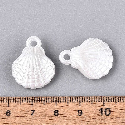 ABS Plastic Imitation Pearl Pendants KY-T041-03-1