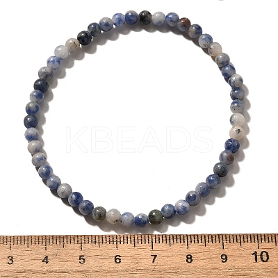 Natural Mixed Stone Stretch Bracelets BJEW-JB02460-1