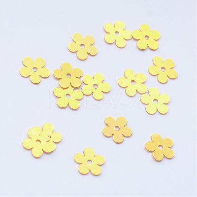 Ornament Accessories Disc Plastic Paillette Beads PVC-R016-0520-1