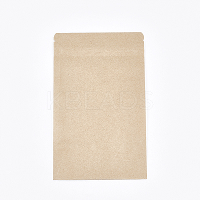 Resealable Kraft Paper Bags OPP-S004-01B-1