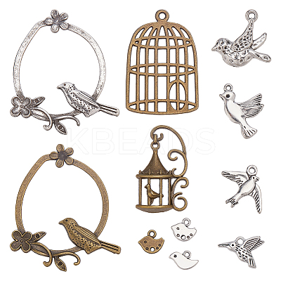 Tibetan Style Alloy Pendants FIND-ME0001-27-1