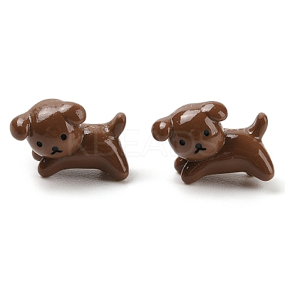 Open Resin Puppy Decoden Cabochons LS-CRES-I034-07A-1