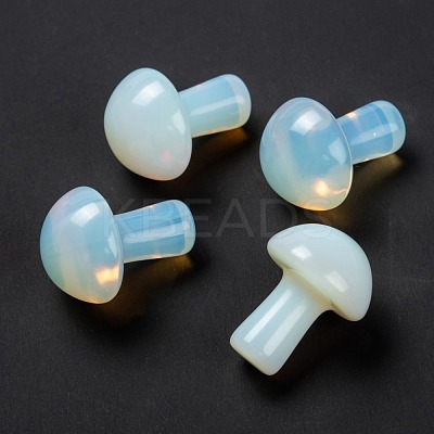 Opalite Mushroom GuaSha Stone G-L570-A01-1