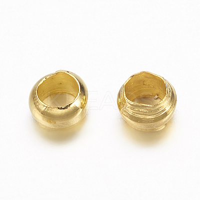 Brass Crimp Beads J0JMN012-1