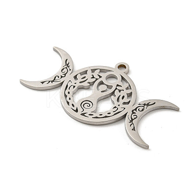 Non-Tarnish 304 Stainless Steel Pendants STAS-P342-05P-1