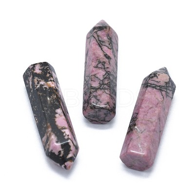 Natural Rhodonite Pointed Beads G-G795-02-19-1