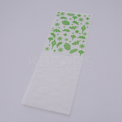Plastic Fondant Stencil DIY-WH0221-01N-1