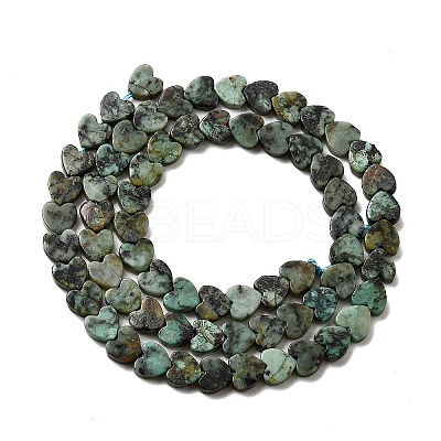 Natural African Turquoise(Jasper) Beads Strands G-A272-A01-25-1