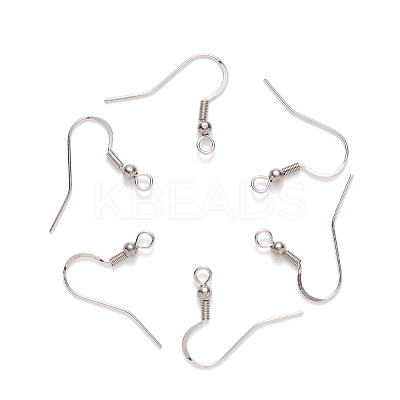 Tarnish Resistant 304 Stainless Steel Earring Hooks X-STAS-S111-007-1