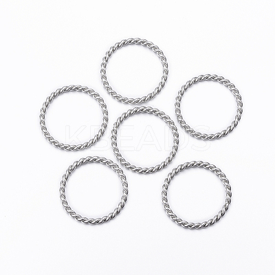 Tarnish Resistant 304 Stainless Steel Linking Rings LS-STAS-H376-104-1