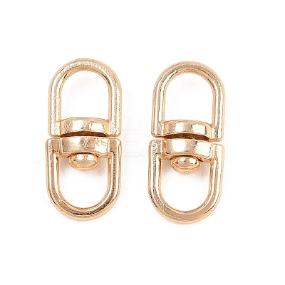 Alloy Double Eye Swivel Clasps FIND-C091-01G-1