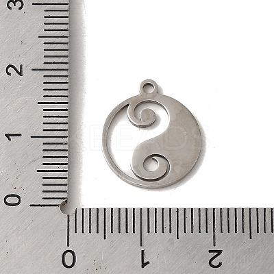 Non-Tarnish 201 Stainless Steel Pendants STAS-E211-05P-1