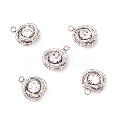 201 Stainless Steel Pendants STAS-A059-03P-1