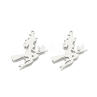 Non-Tarnish 201 Stainless Steel Pendants STAS-N098-108P-1