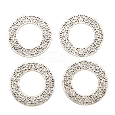Tibetan Style Alloy Linking Rings TIBE-Q035-055AS-NR-1
