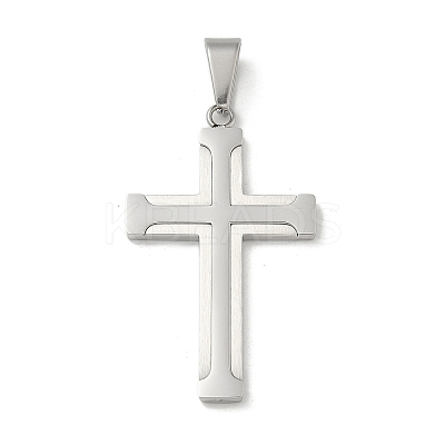 304 Stainless Steel Pendants STAS-G346-17P-1
