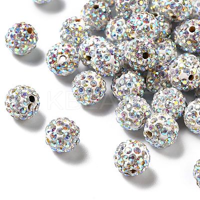 Pave Disco Ball Beads RB-A130-10mm-11-1