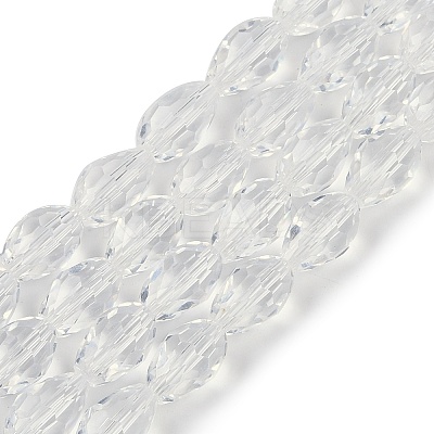 Transparent Glass Beads Strands EGLA-N013-T4mm-D01-1