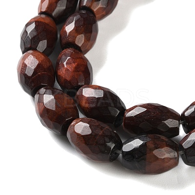 Dyed Natural Tiger Eye Beads Strands G-C135-J02-01-1