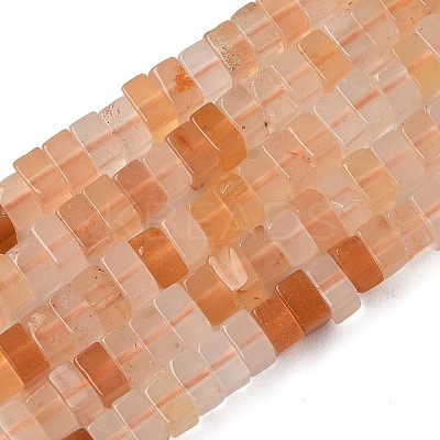 Natural Pink Aventurine Beads Strands G-A280-C13-01-1