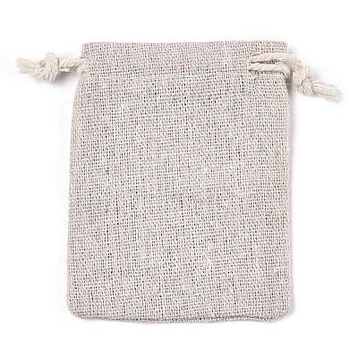 Cotton Packing Pouches Drawstring Bags ABAG-R011-7x9-1