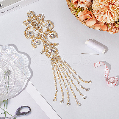 Welded Water Brass and Iron Applique DIY-WH20048-025A-1