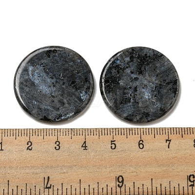 Natural Larvikite Pendants G-B071-01J-1